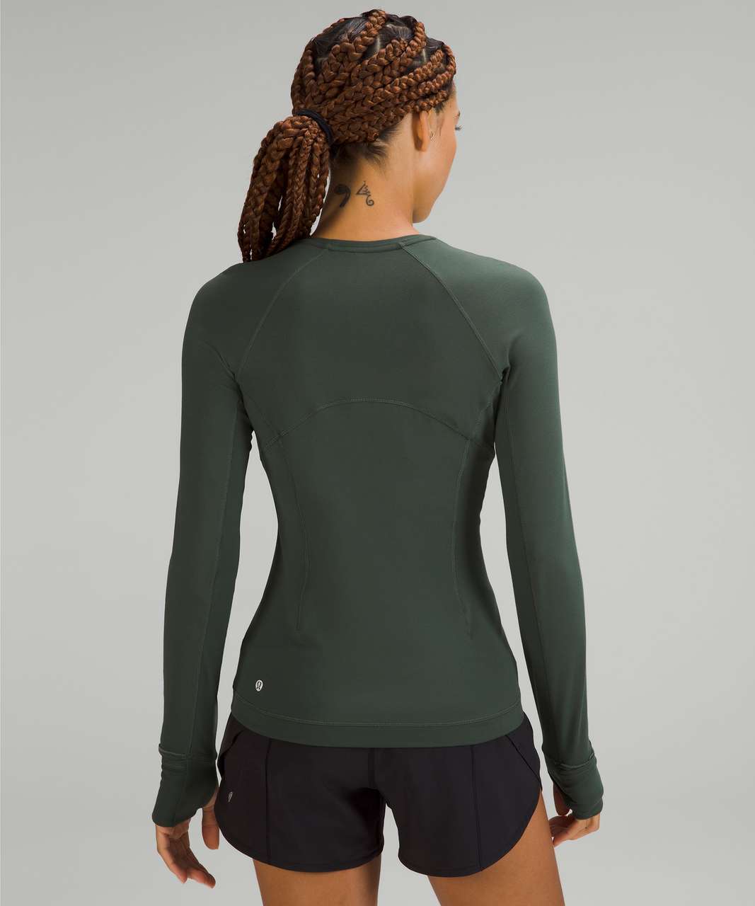 Lululemon Its Rulu Run Long Sleeve Shirt - Smoked Spruce