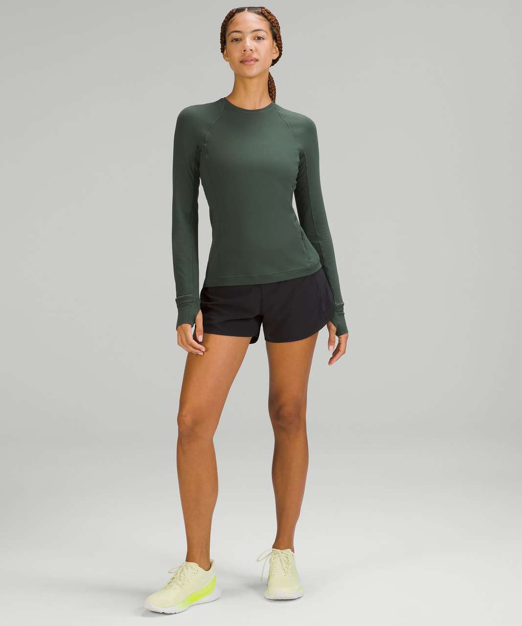 NWT Lululemon It's Rulu Run Long Sleeve Roasted Brown RTDB Size : 6&8