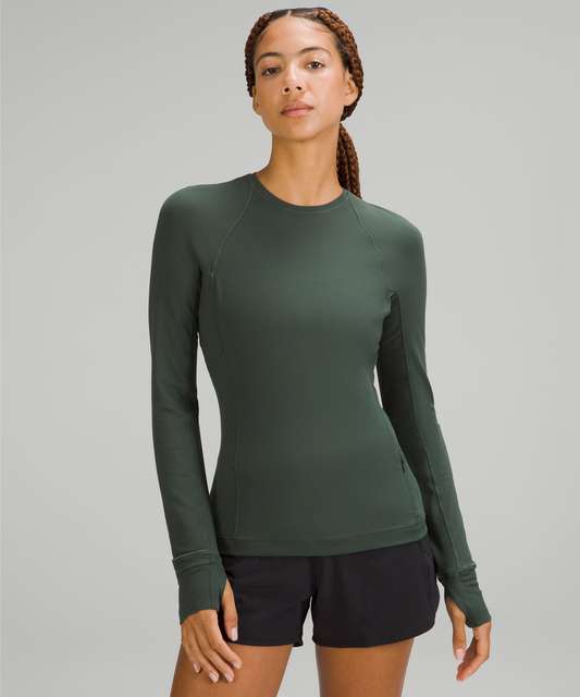 Lululemon Its Rulu Run Long Sleeve Shirt - Roasted Brown - lulu fanatics