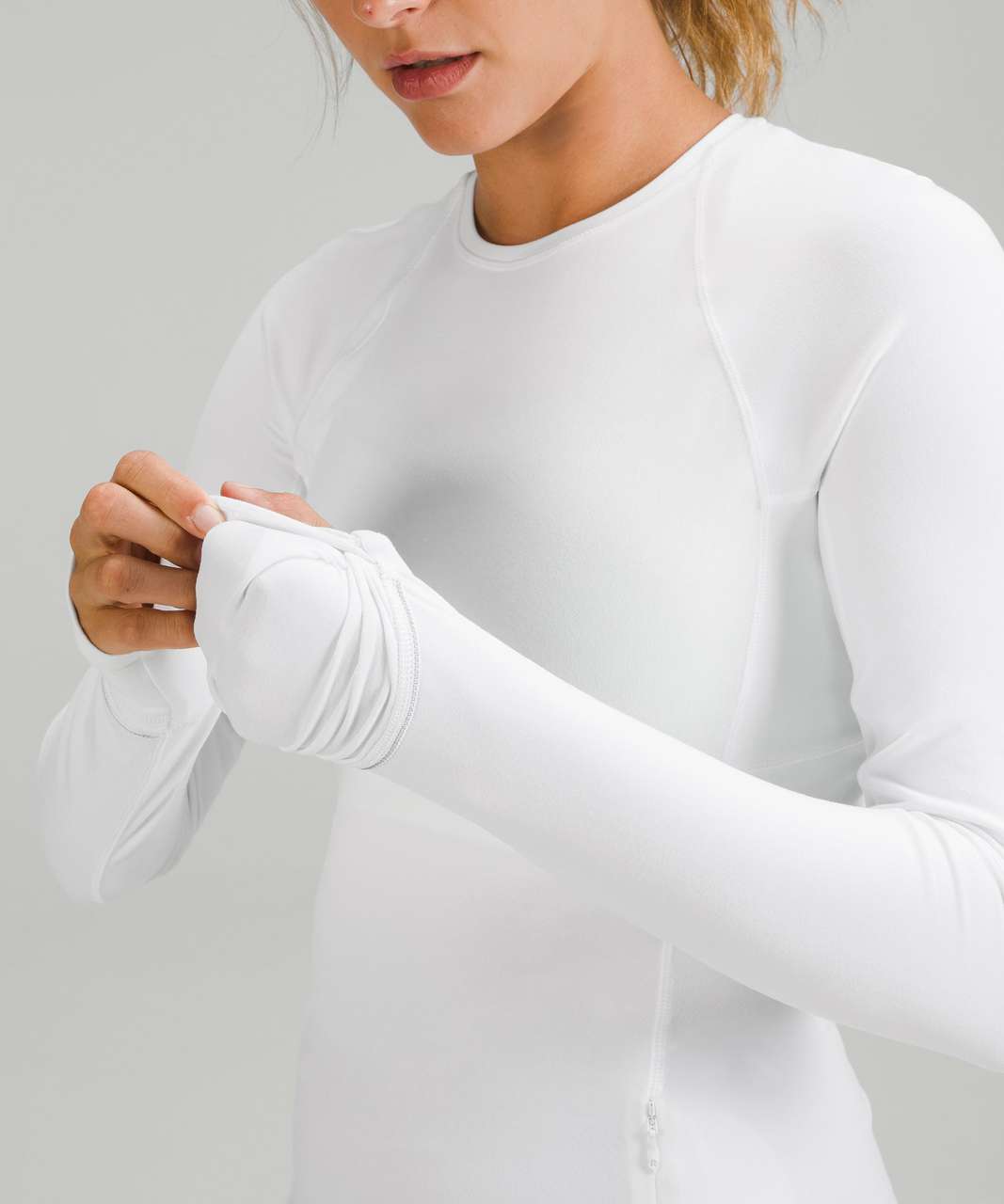 Lululemon Its Rulu Run Long Sleeve Shirt - White