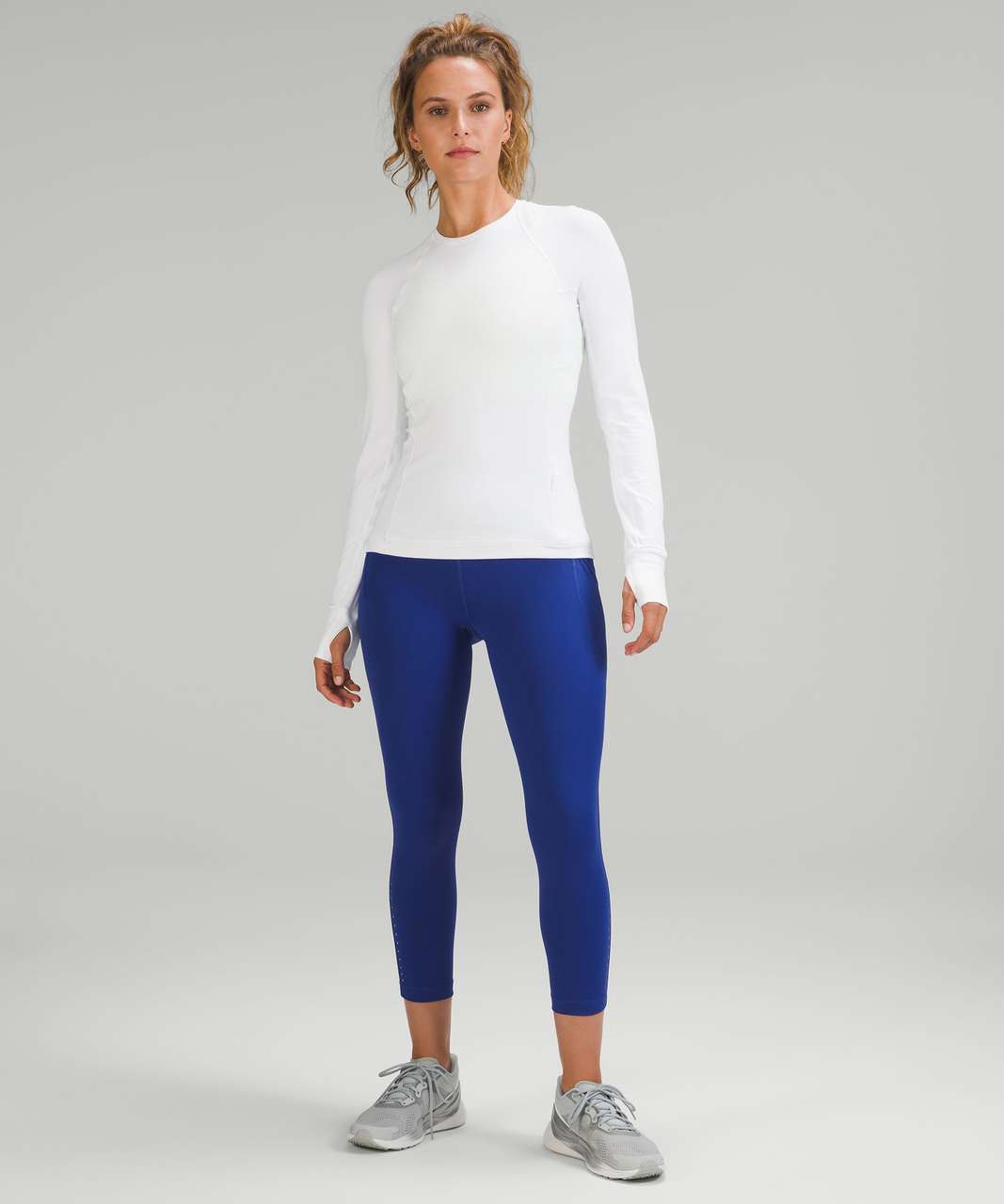 Lululemon Nulu Relaxed-Fit Yoga Long Sleeve Shirt - White Opal - lulu  fanatics