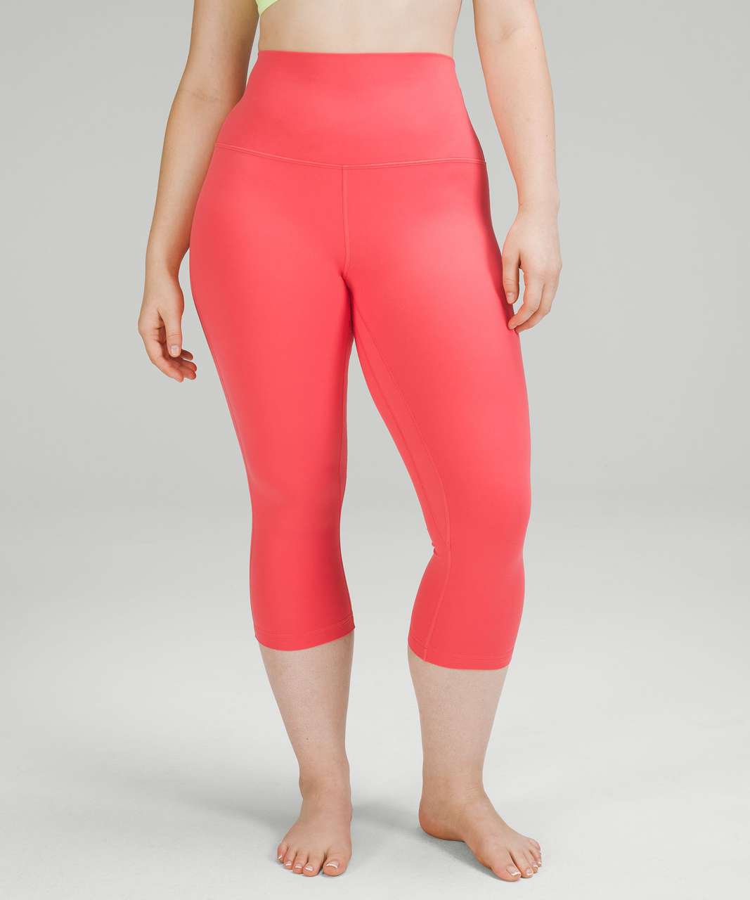 Lululemon Align Super-High-Rise Crop 21" - Pale Raspberry