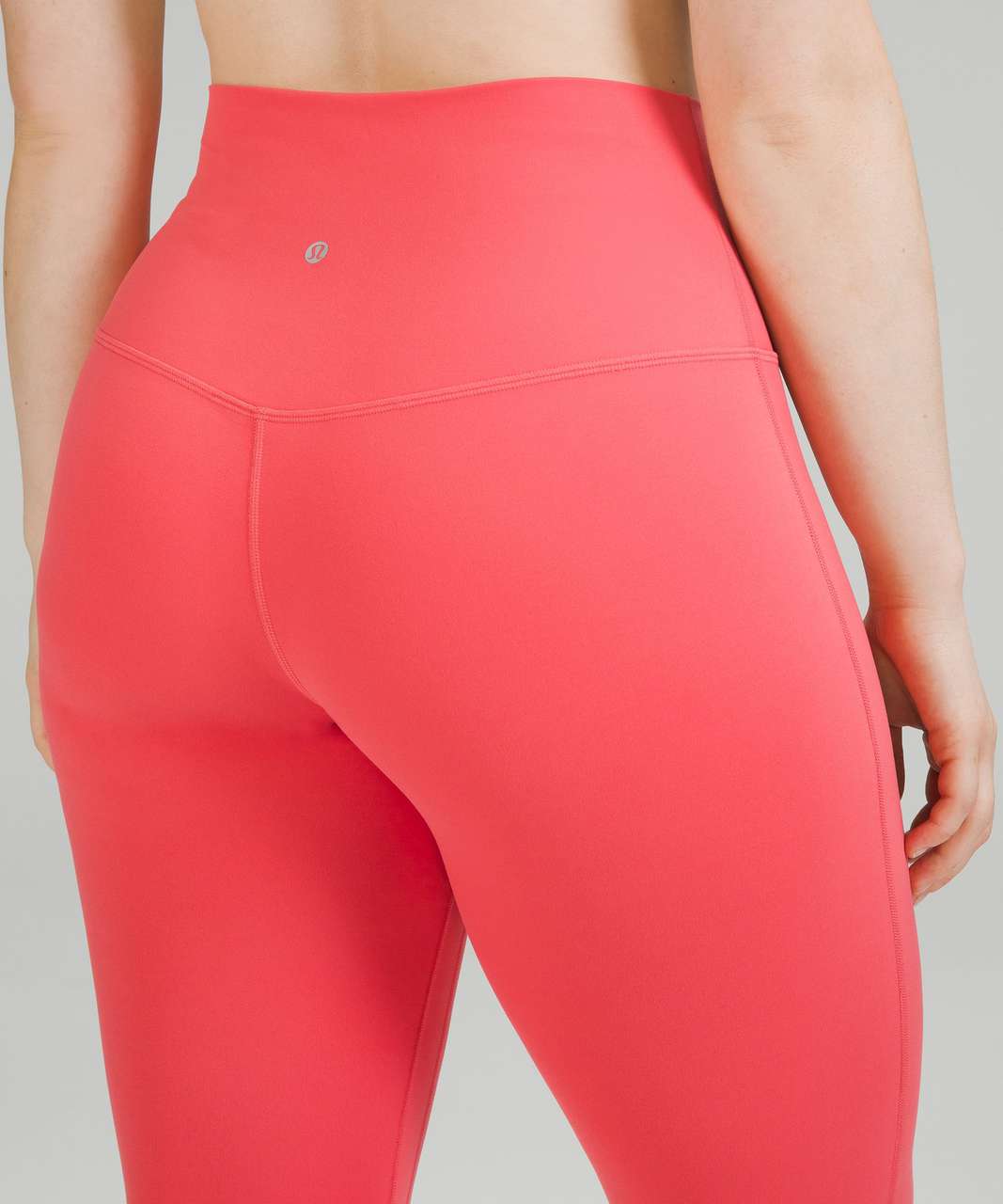 Lululemon Align Super-High-Rise Crop 21" - Pale Raspberry