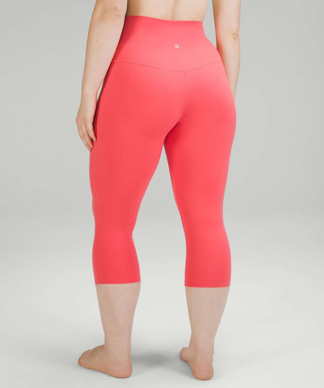 Lululemon Align Super-High-Rise Crop 21" - Pale Raspberry