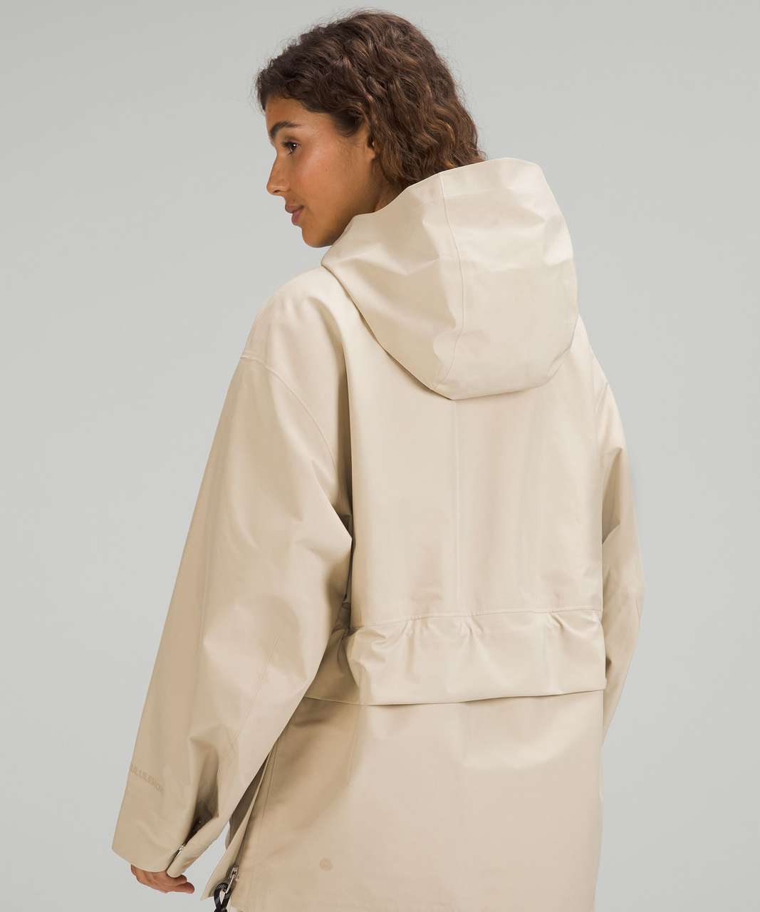 Lululemon Oversized Hooded Rain Jacket - Trench - lulu fanatics