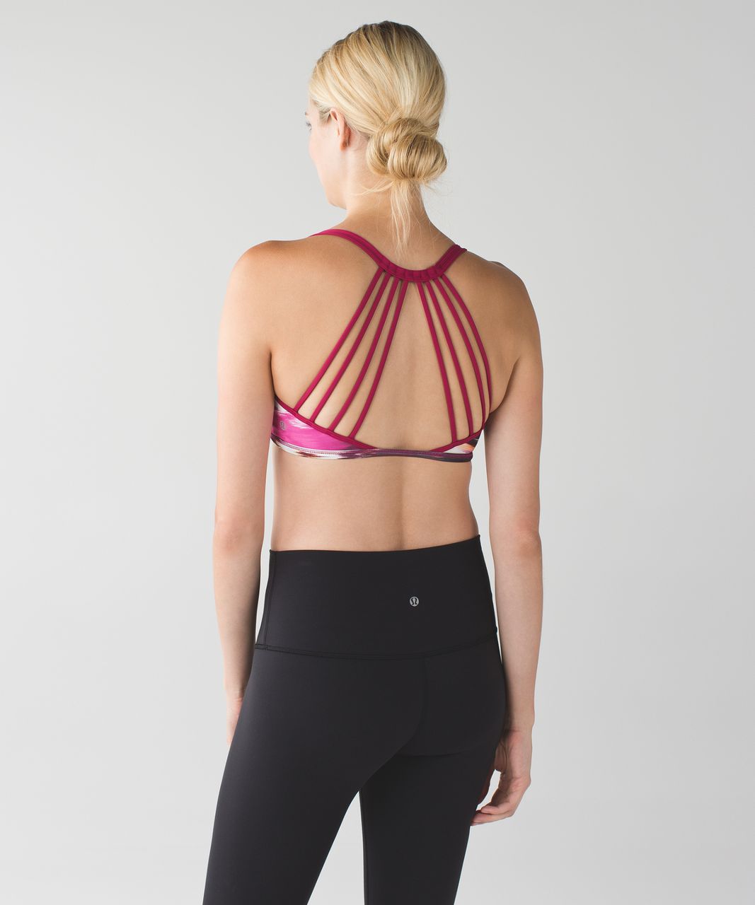 Lululemon Lighten Up Bra - White - lulu fanatics