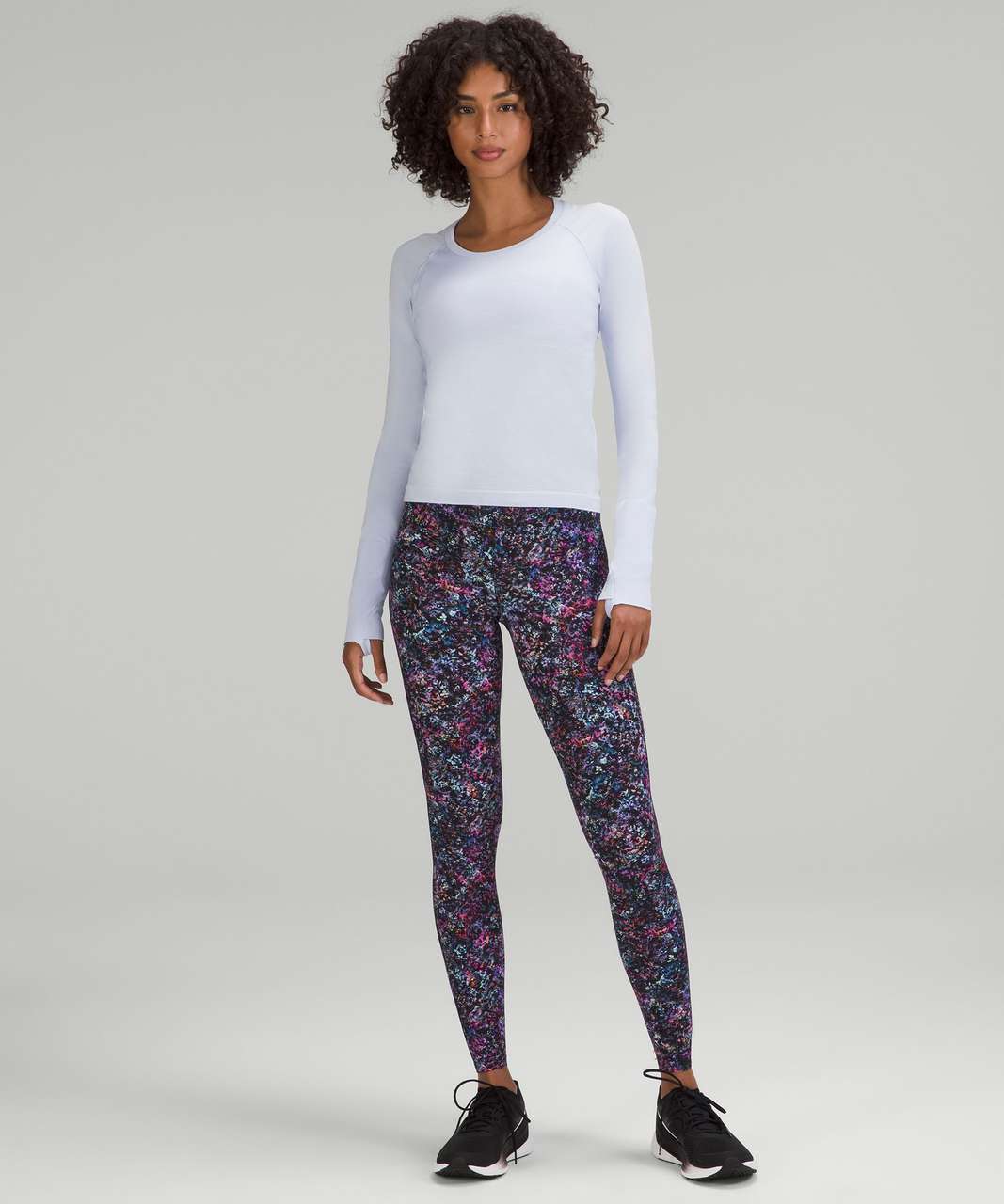 Lululemon Base Pace High-Rise Running Tight 28" - Floral Spray Multi