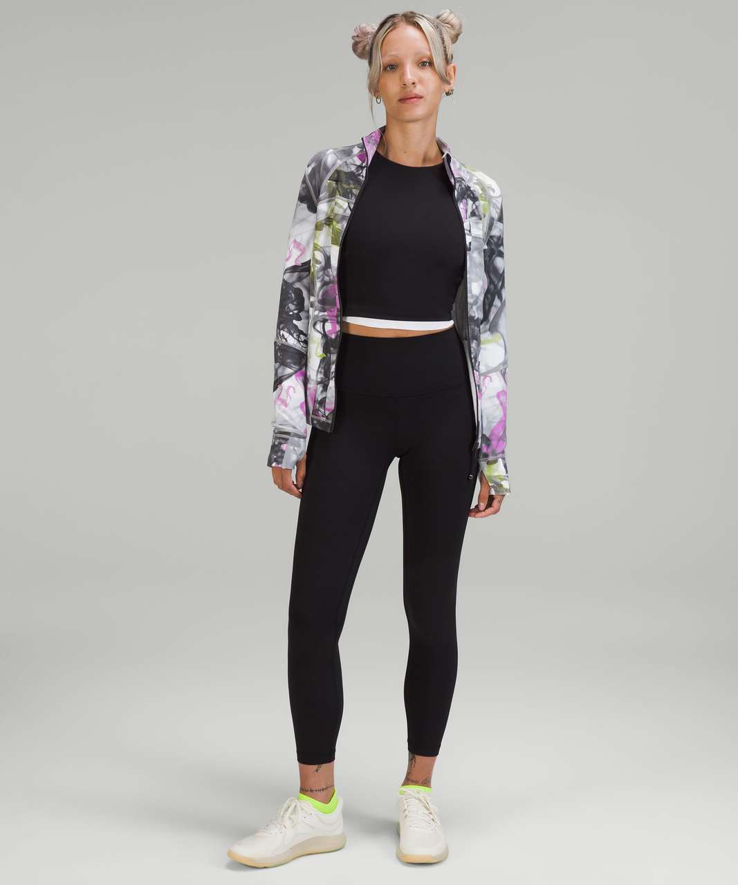 Lululemon Throwback Print Define Jacket *Nulu - Unicorn Throwback White  Multi - lulu fanatics