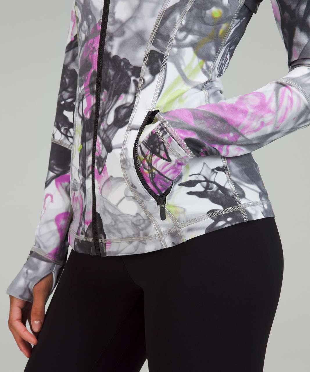 Lululemon Throwback Print Define Jacket *Nulu - Unicorn Throwback White Multi