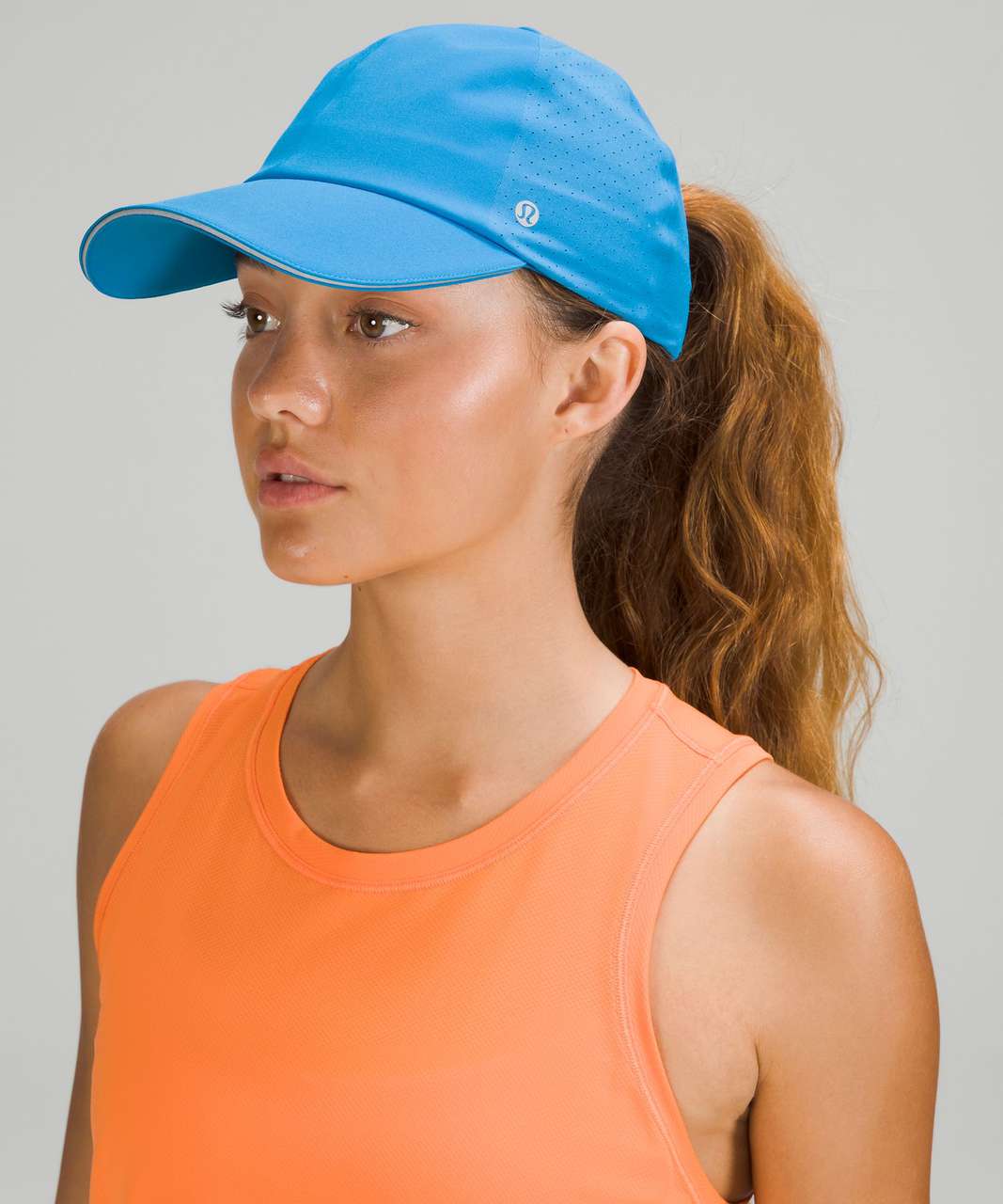 Lululemon Womens Fast and Free Running Hat *Vent - Poolside