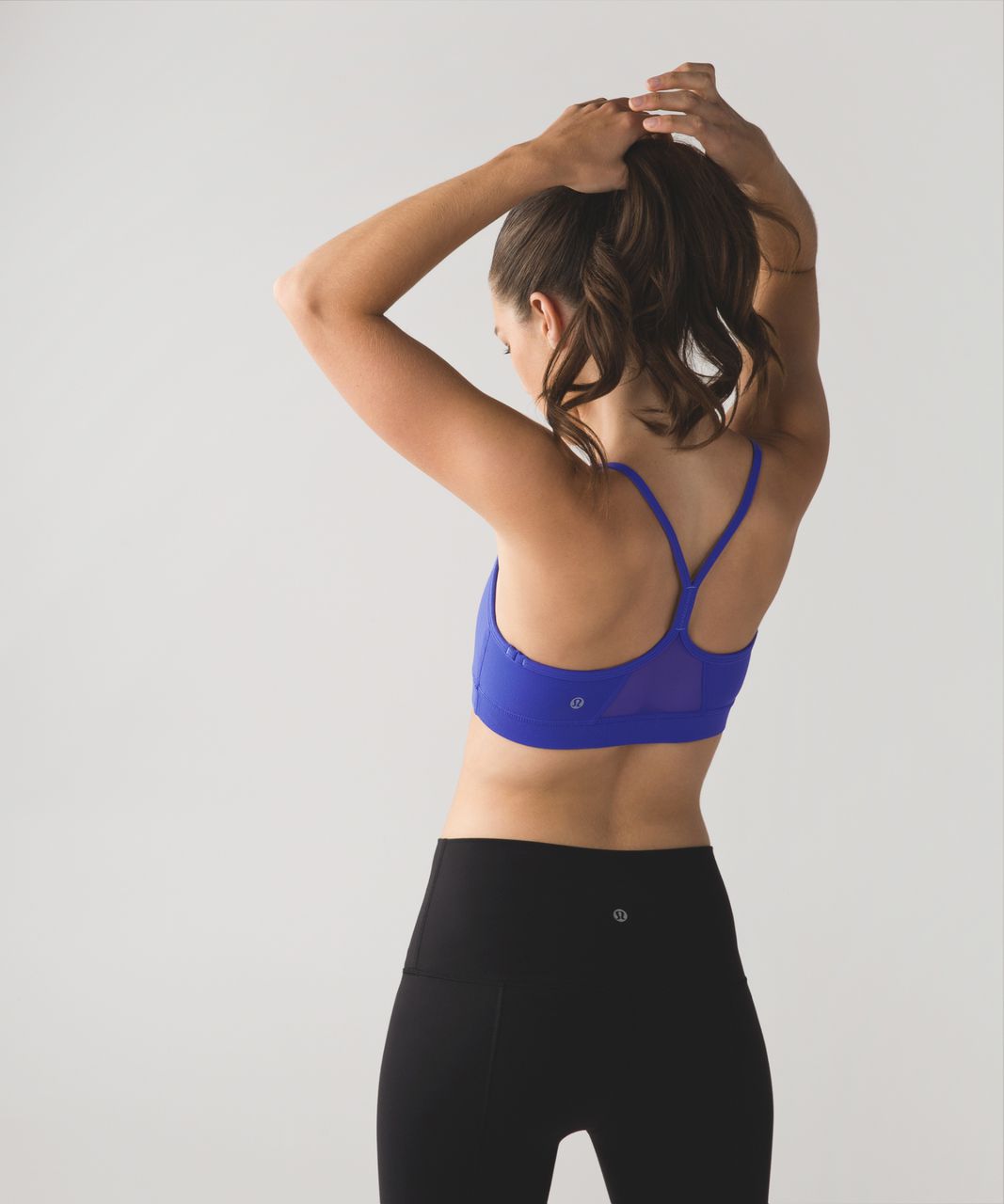 Lululemon Flow Y Bra IV - Iris Flower