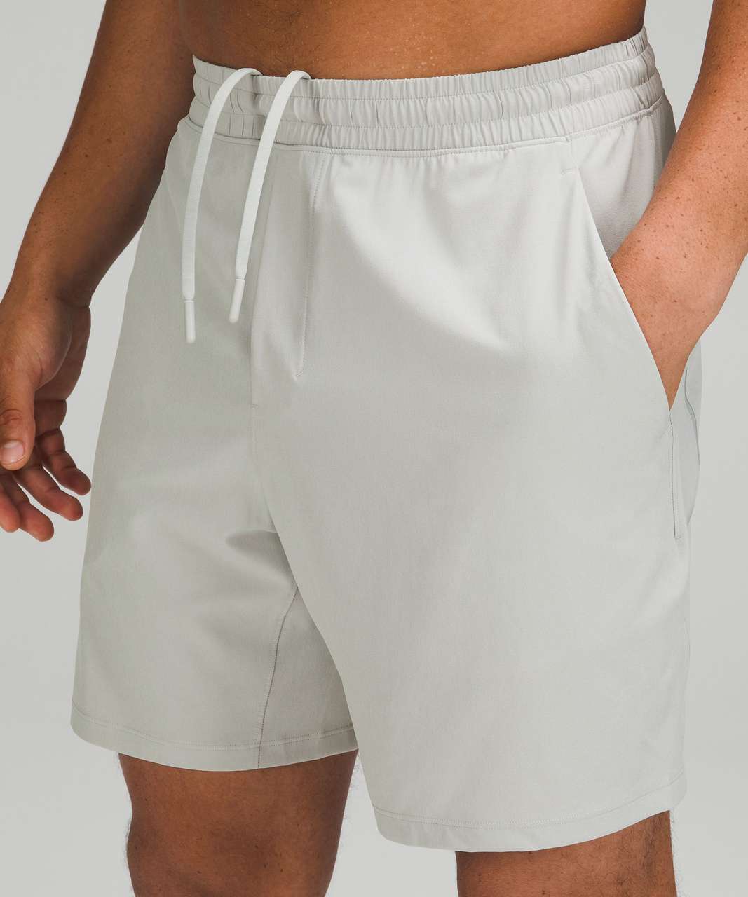 Lululemon Pace Breaker Short - Cool Grey – Jivamukti Shop