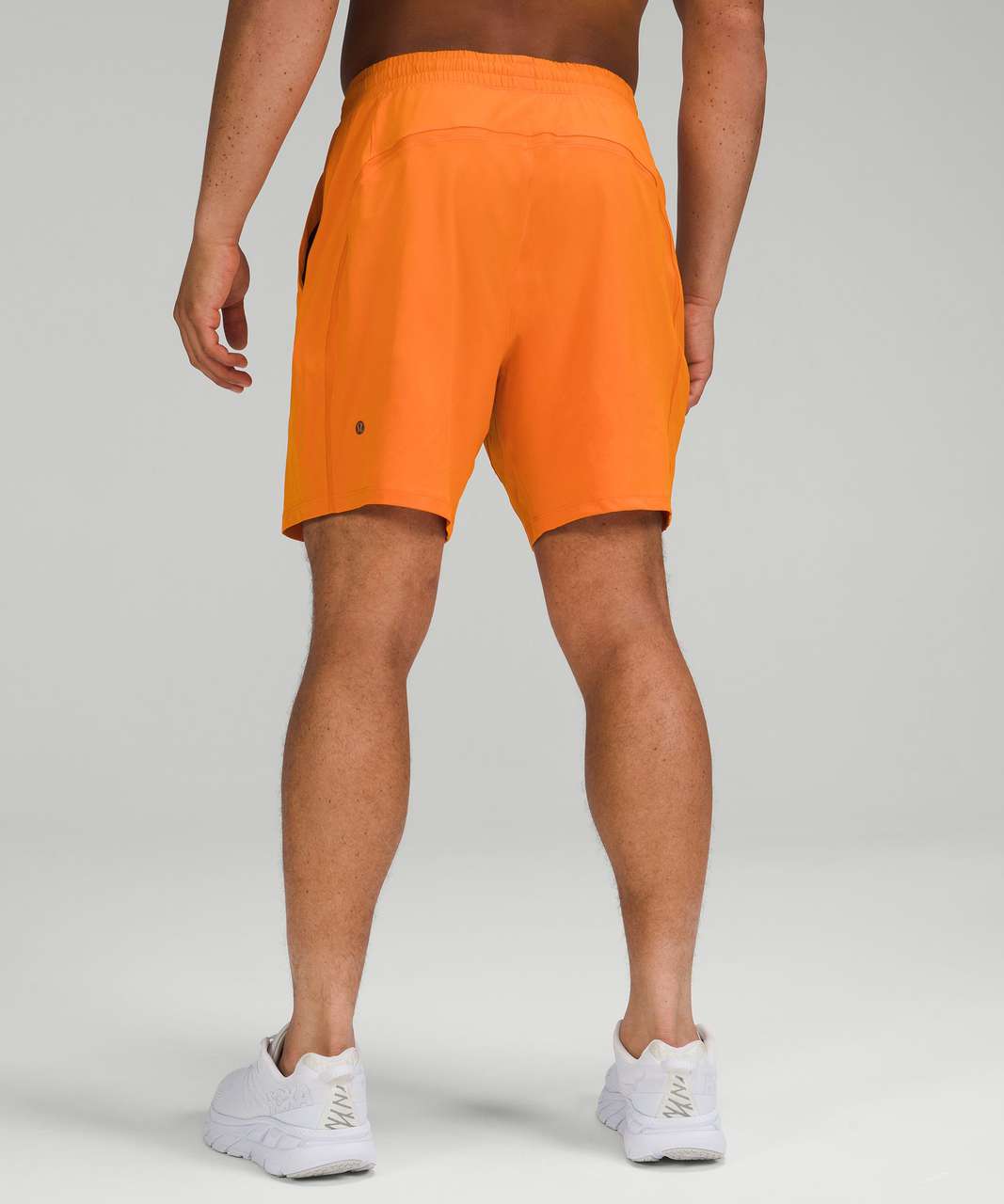 Lululemon Pace Breaker Linerless Short 7 - Rush Orange - lulu fanatics