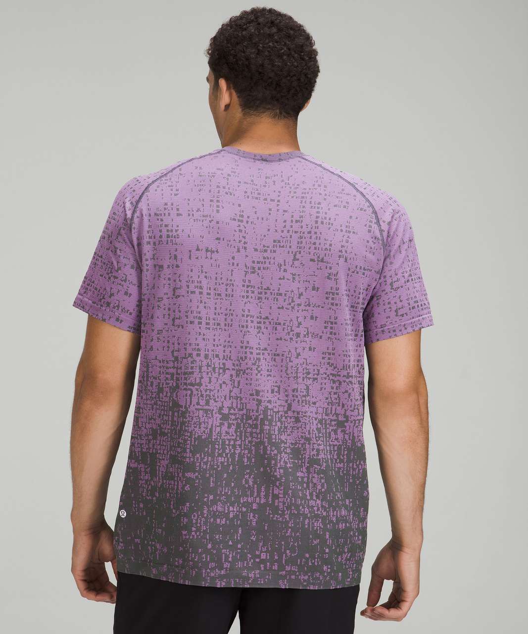 Lululemon Metal Vent Tech Short Sleeve Shirt 2.0 - Cube Calibrate Purple Blossom Light / Smoked Spruce