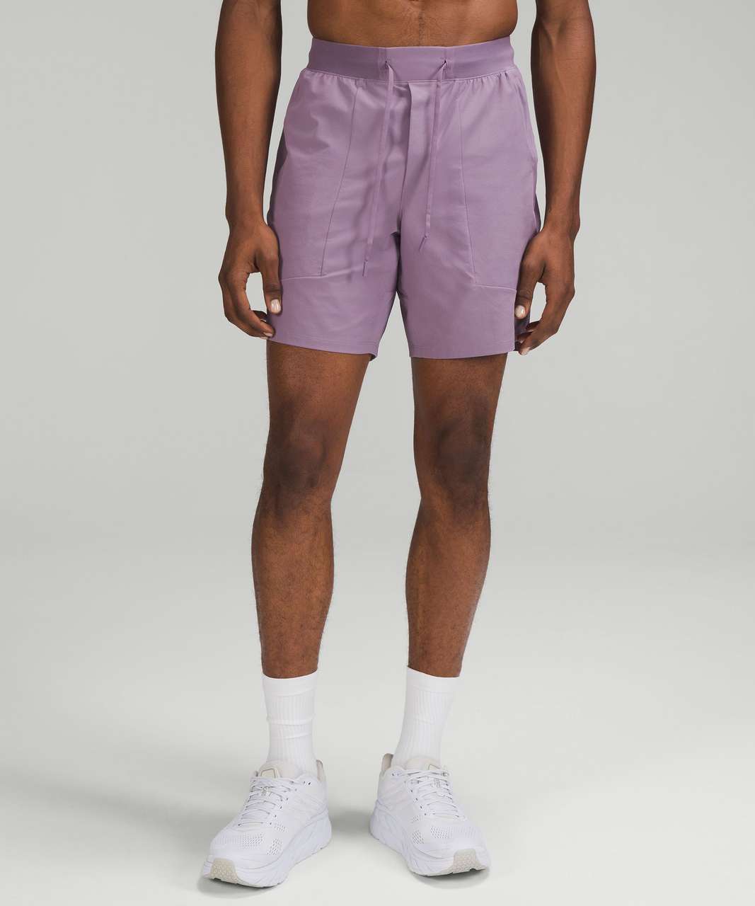 Lululemon License to Train Linerless Short 7" - Purple Ash