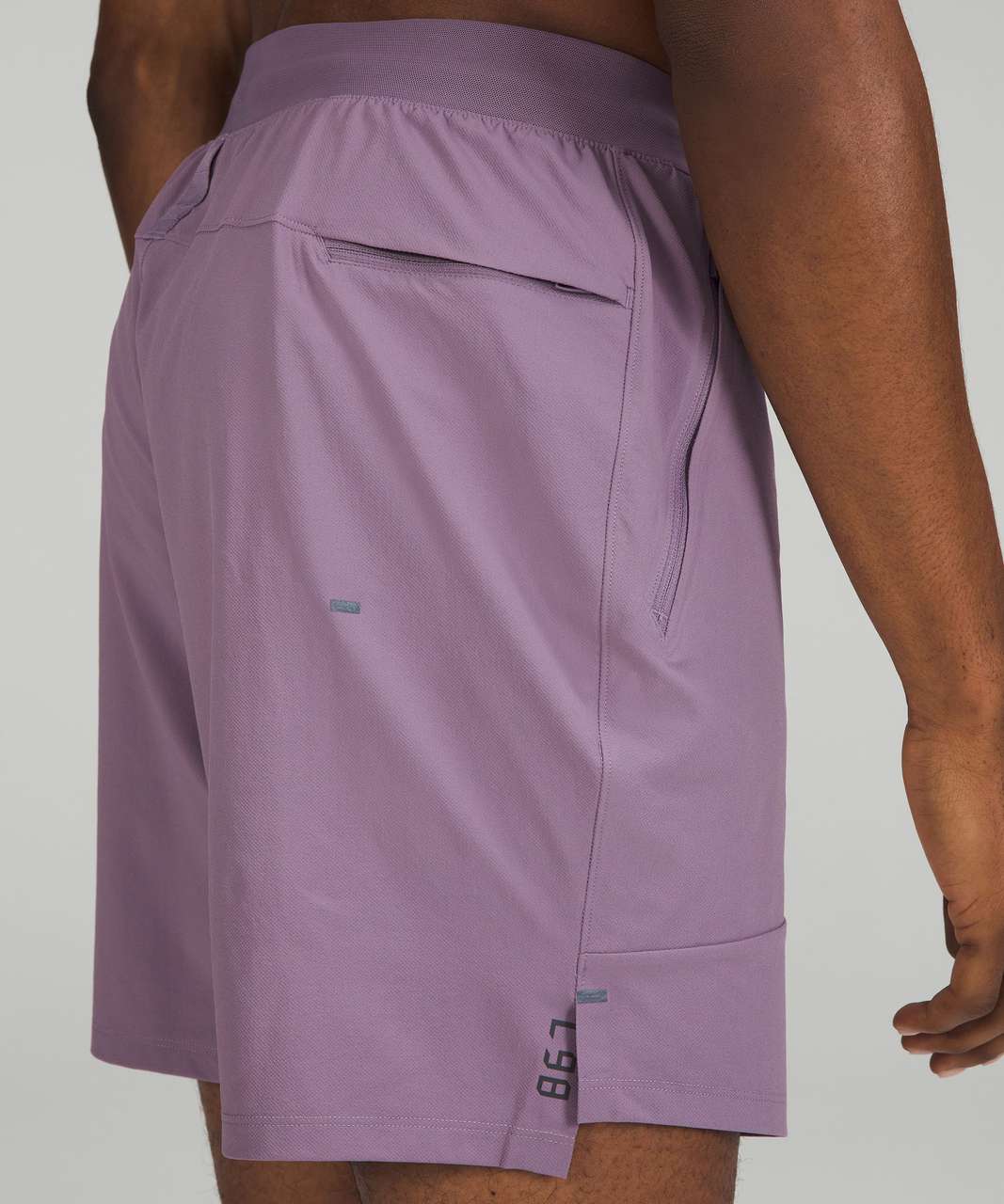 Lululemon License to Train Linerless Short 7" - Purple Ash