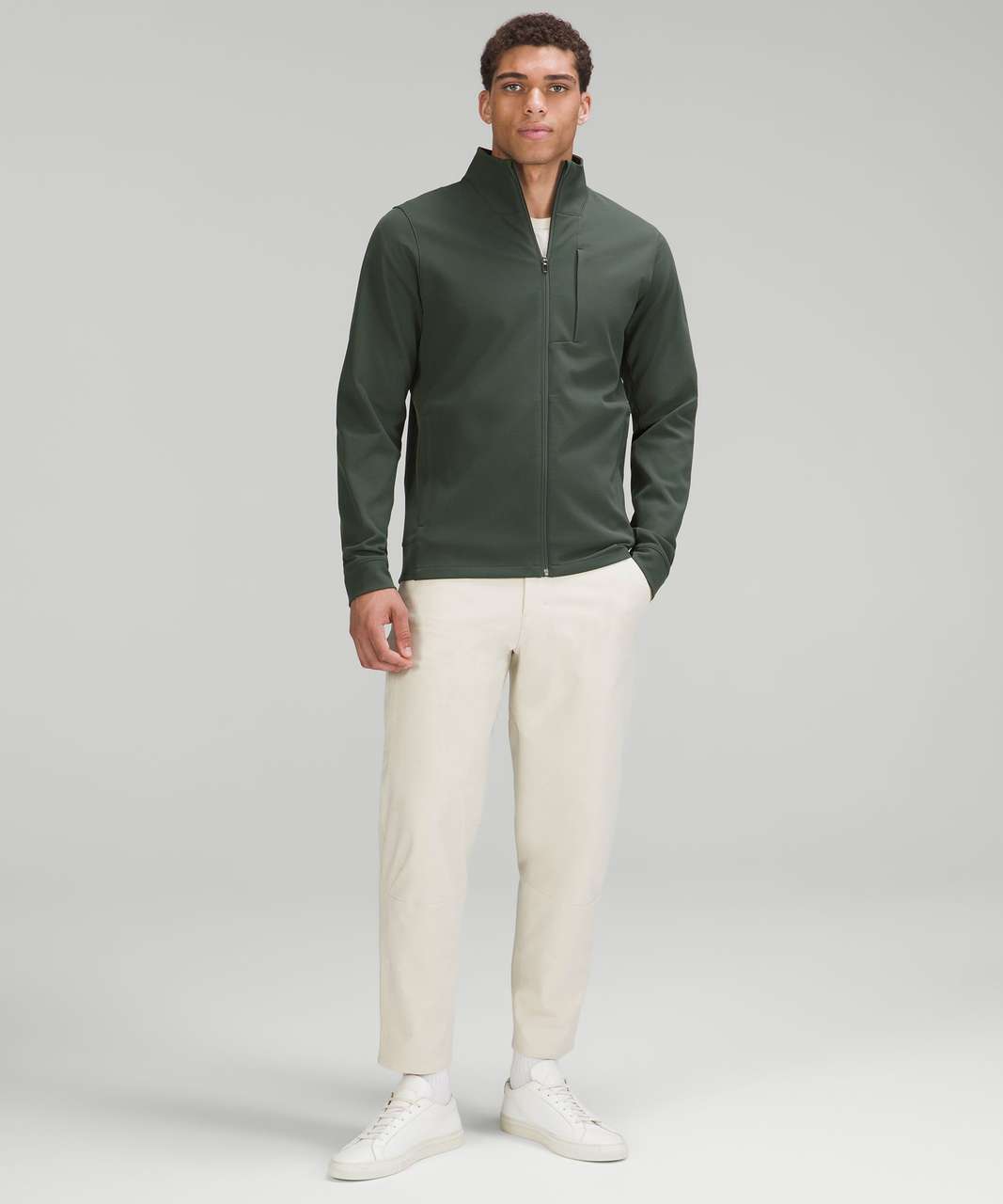 Lululemon Sojourn Jacket - Smoked Spruce - lulu fanatics