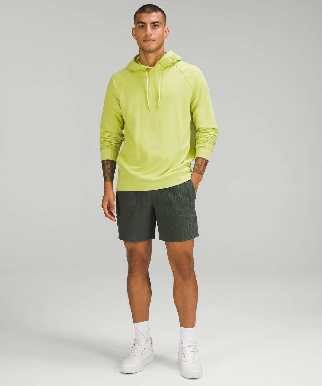 Lululemon T.H.E. Short 7 *Linerless - Smoked Spruce - lulu fanatics