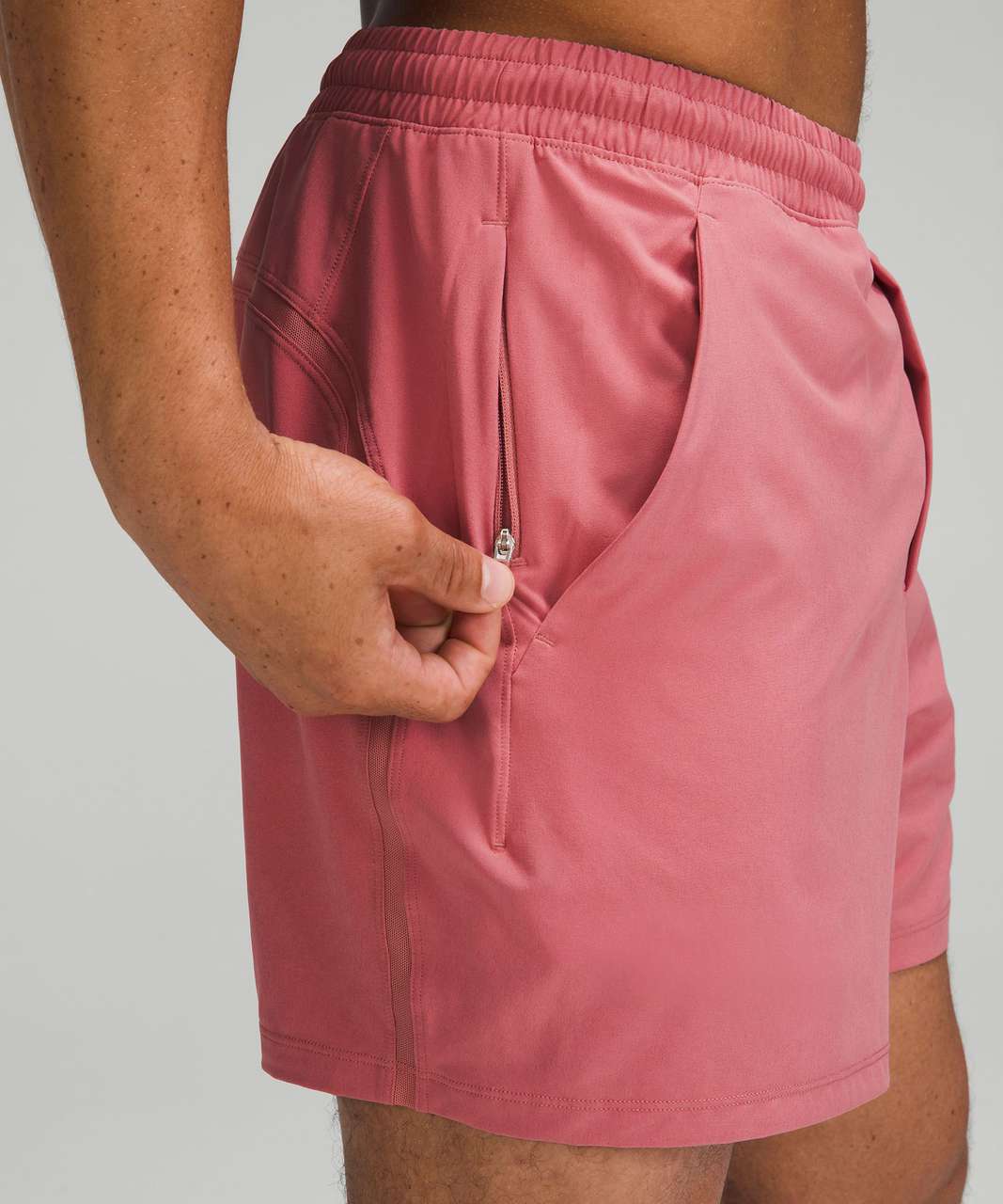 Lululemon Pace Breaker Lined Short 5" - Brier Rose