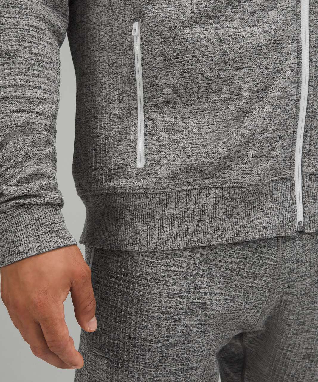 Lululemon Engineered Warmth Jacket - Vapor / Gull Grey / Black