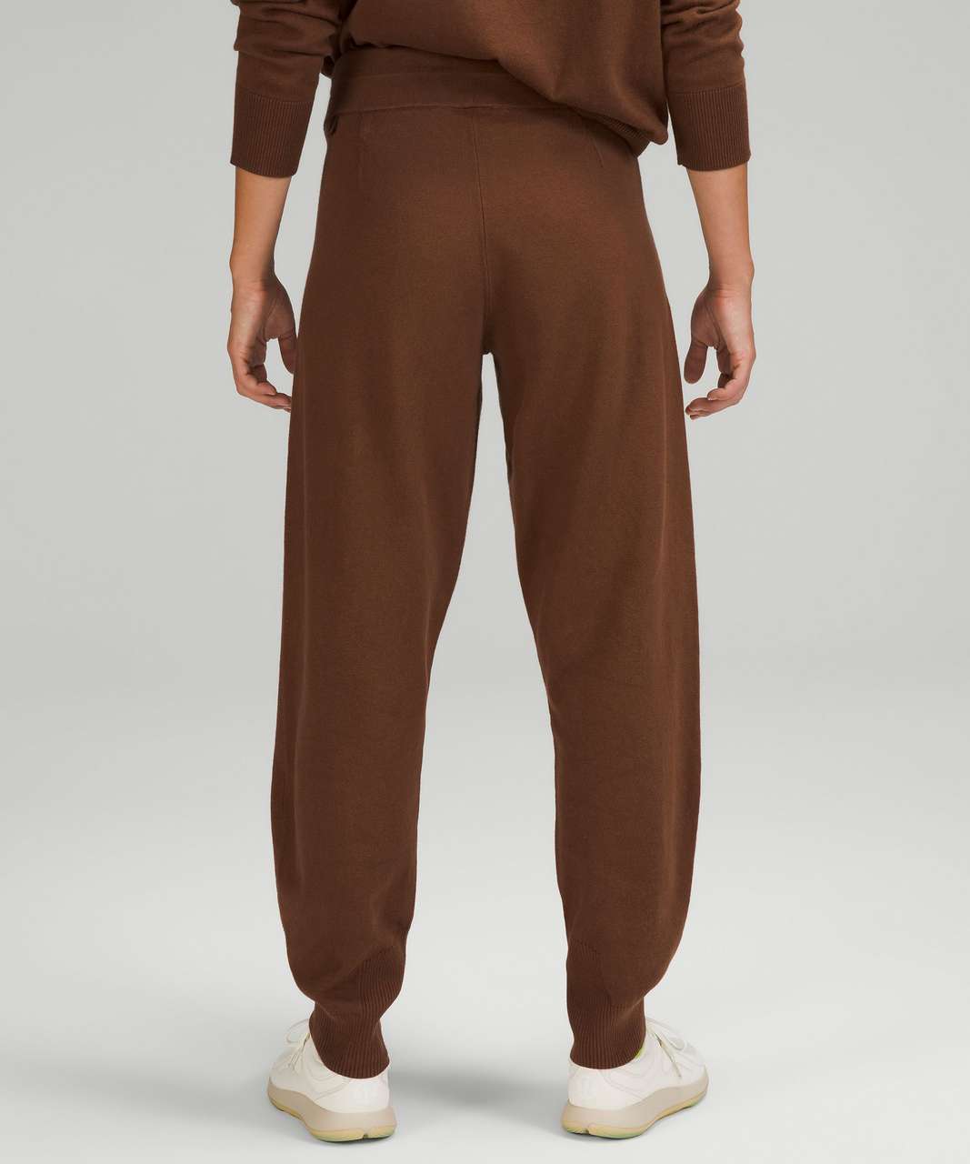 Cotton Cashmere Lounge Pants in Green