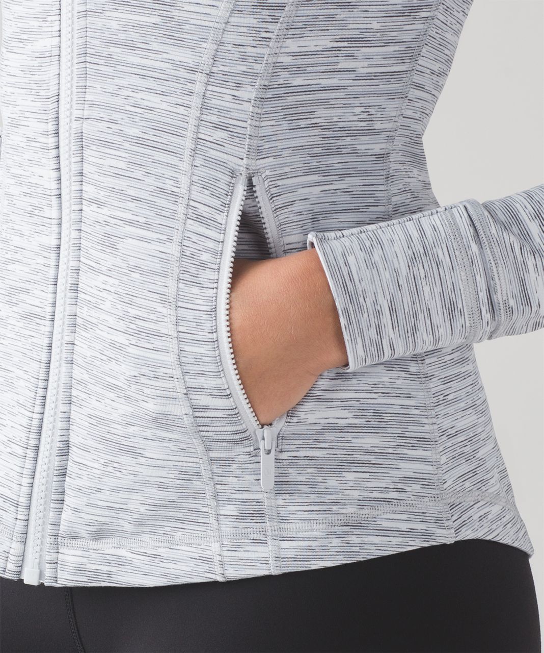 Lululemon Define Jacket - Wee Are From Space Ice Grey Alpine White