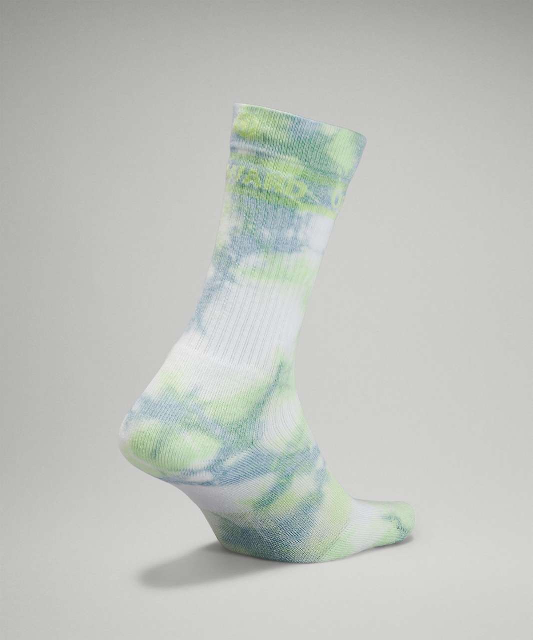 Lululemon Daily Stride Crew Sock *Tie Dye lululemon - Tidewater Teal / Neo Mint