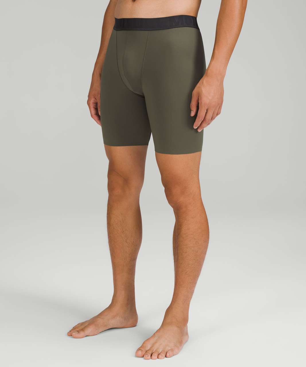 Lululemon Built to Move Long Boxer 7" 3 Pack - Gull Grey / Carob Brown / Black Granite