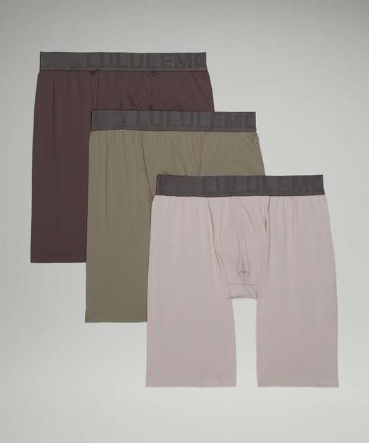 Shop Lululemon Underwear On Sale - Heritage 365 Camo Mini Lunar Rock Mens  Built to Move Long Boxer 7