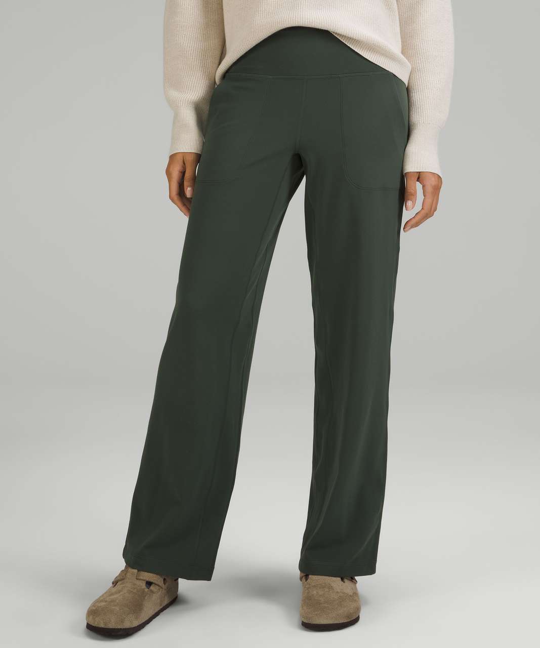 Lululemon Align Wide Leg High-Rise Pant 31" - Smoked Spruce