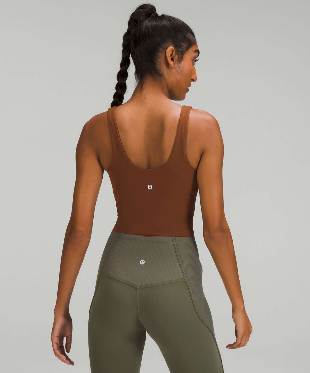 Lululemon Align™ Cropped Tank Top - Size 8 - Roasted Brown RTDB