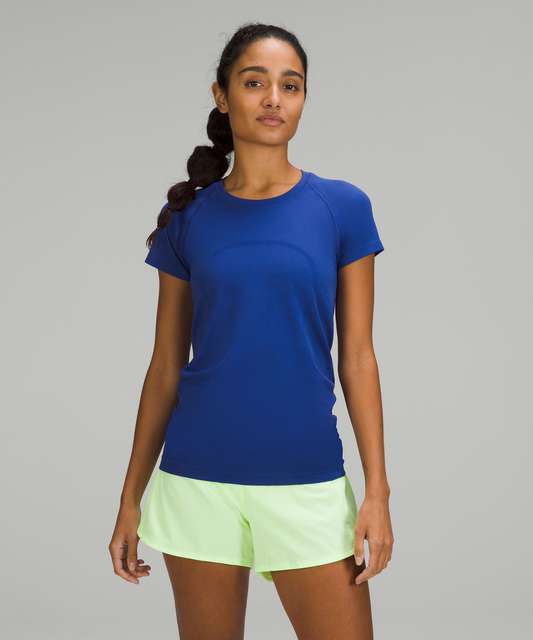 Lululemon Swiftly Tech Short Sleeve 2.0 - Daydream / White - lulu fanatics