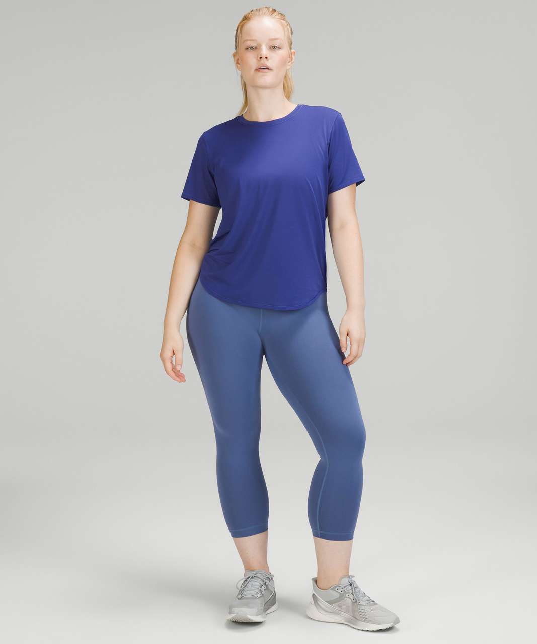 Lululemon High-Neck Running and Training T-Shirt - Psychic