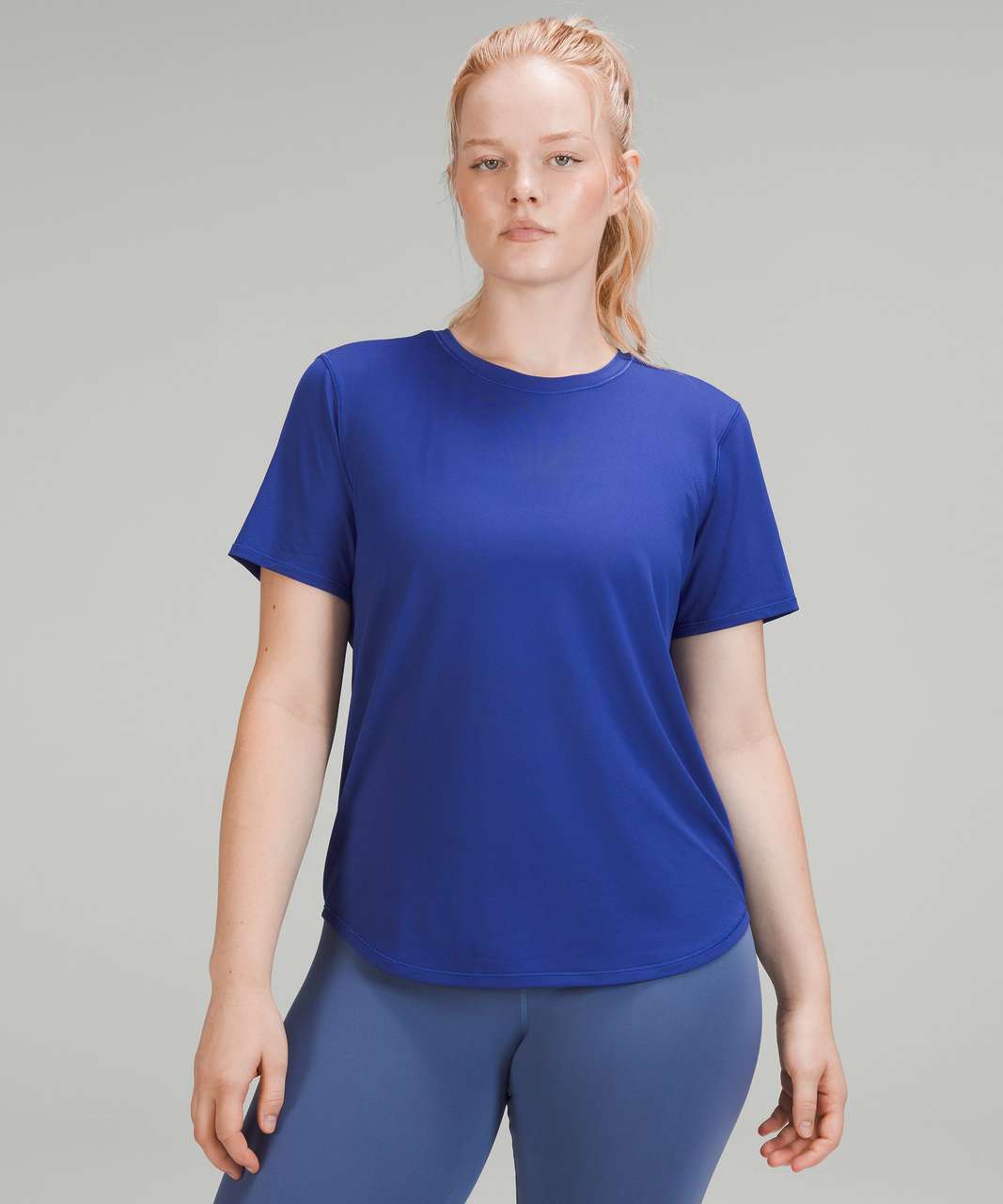 Lululemon High-Neck Running and Training T-Shirt - Psychic