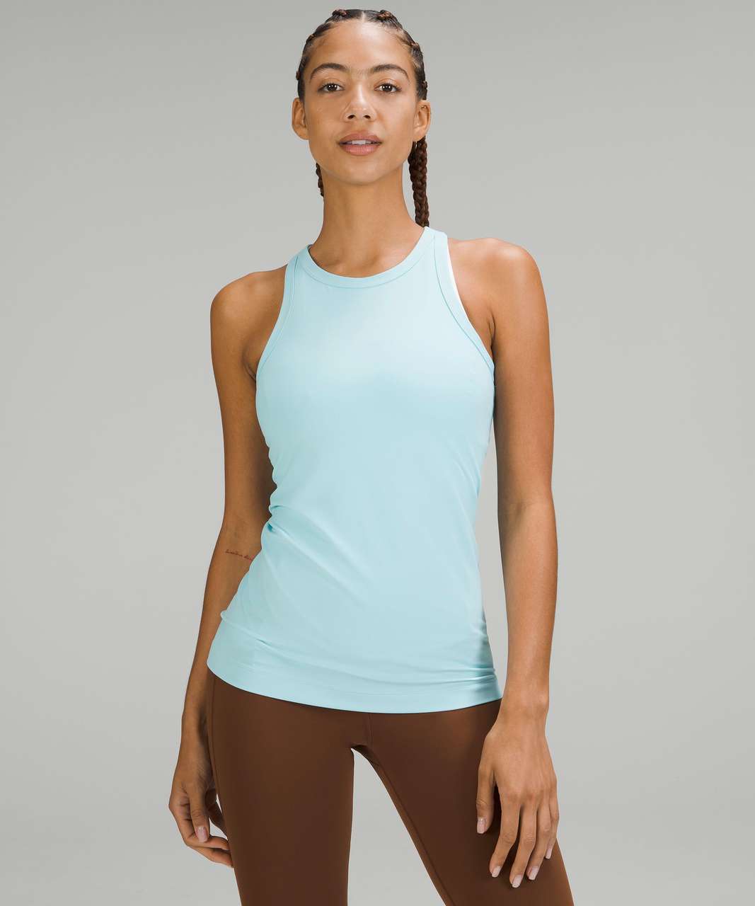 Lululemon align ribbed tank - powder blue New with - Depop