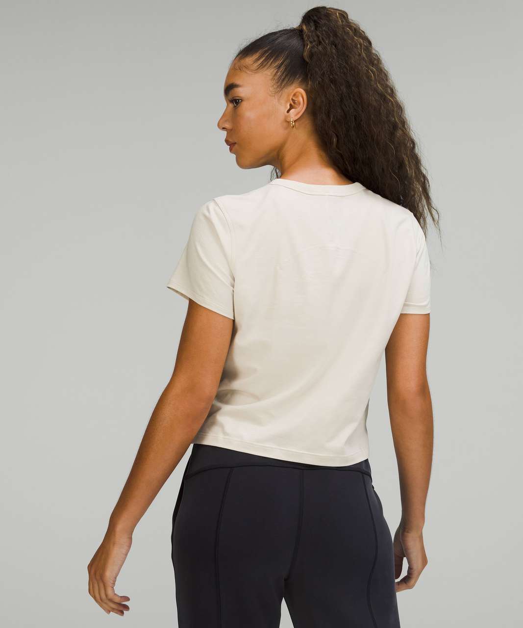 Lululemon Classic-Fit Cotton-Blend T-Shirt - Natural Ivory