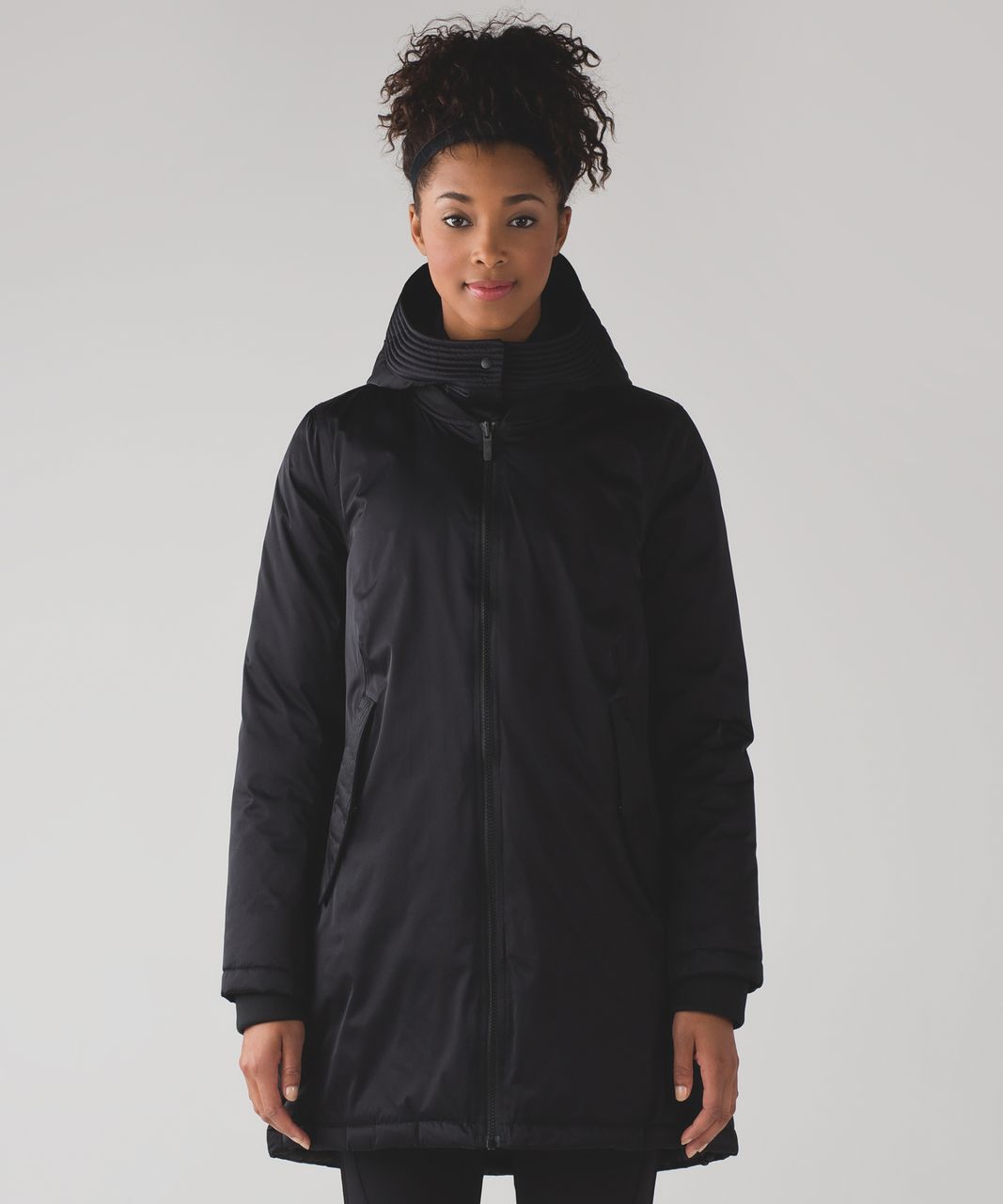 Lululemon No Shivers Bomber Jacket (Reversible) - Black - lulu