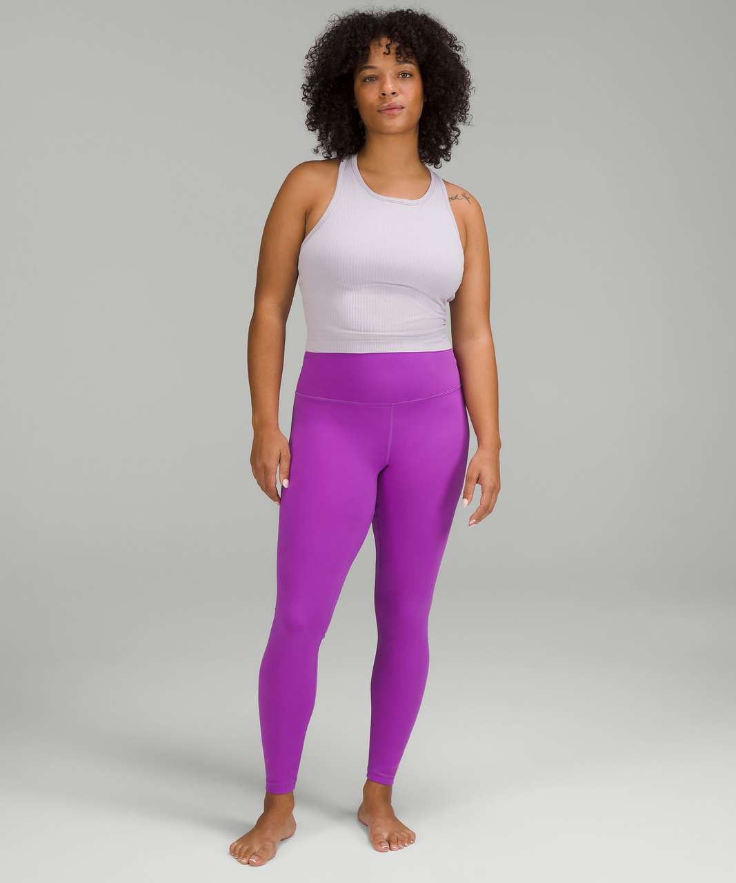 NWT Lululemon EBB TO STREET TANK Faint Lavender SOLD OUT Sz 6 Small PURPLE  🦄