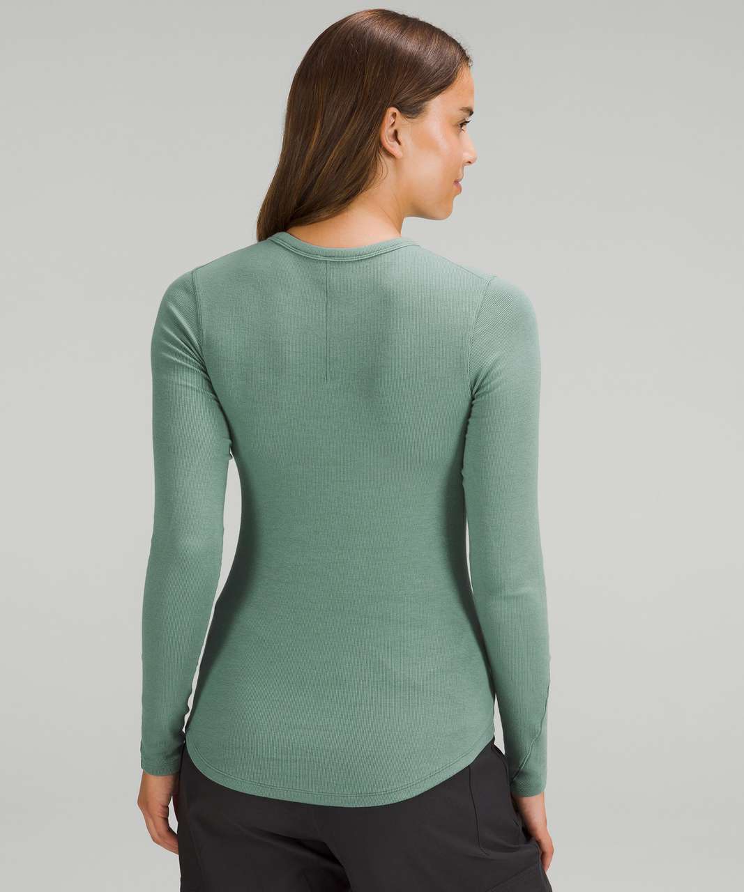 Lululemon Hold Tight Long Sleeve Shirt - Tidewater Teal - lulu fanatics