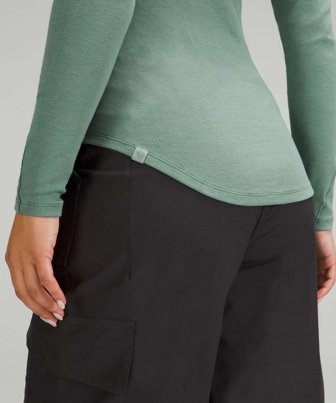 Lululemon Hold Tight Long Sleeve Shirt - Tidewater Teal - lulu fanatics