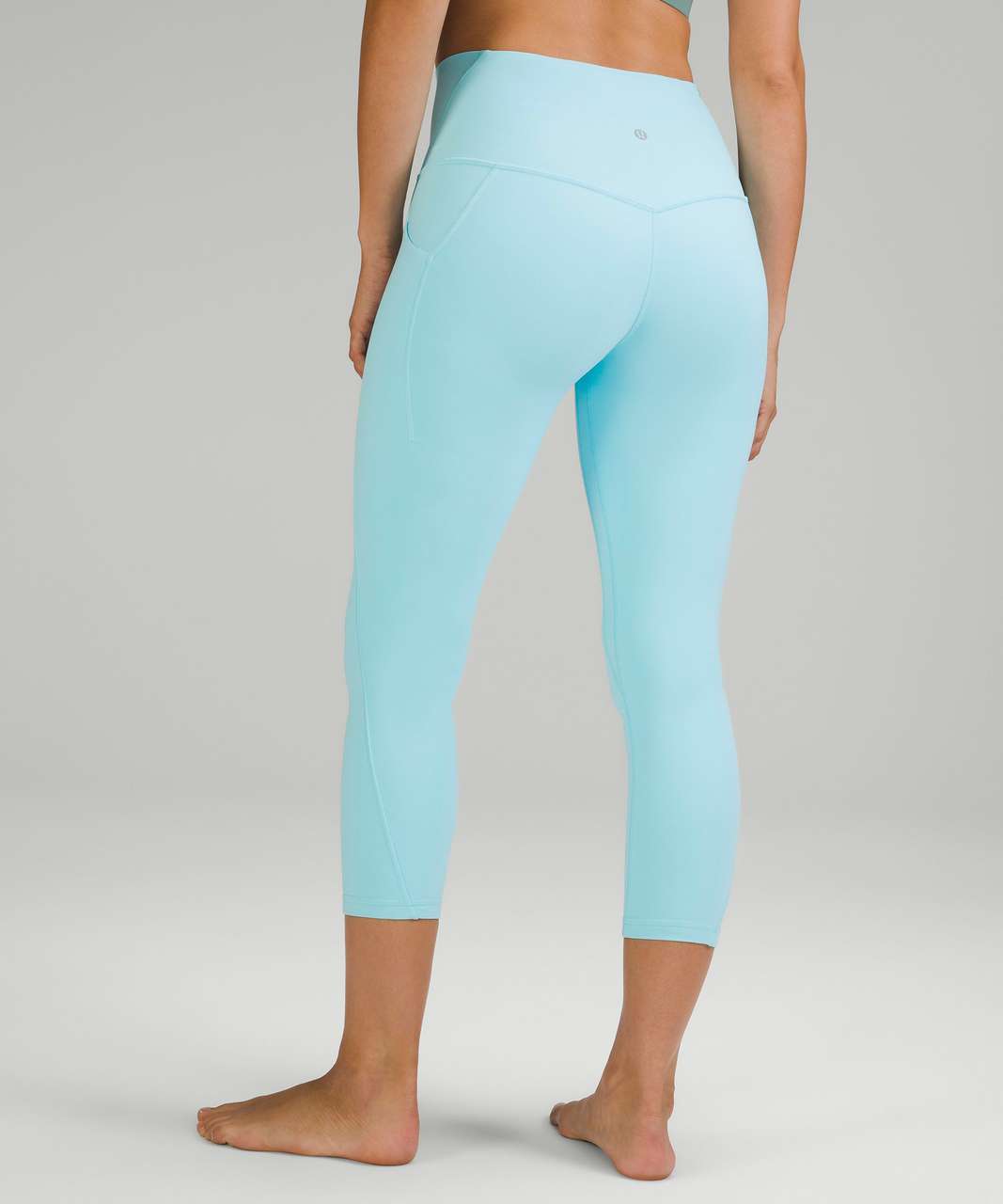 Lululemon Align High-Rise Crop with Pockets 23" - Icing Blue