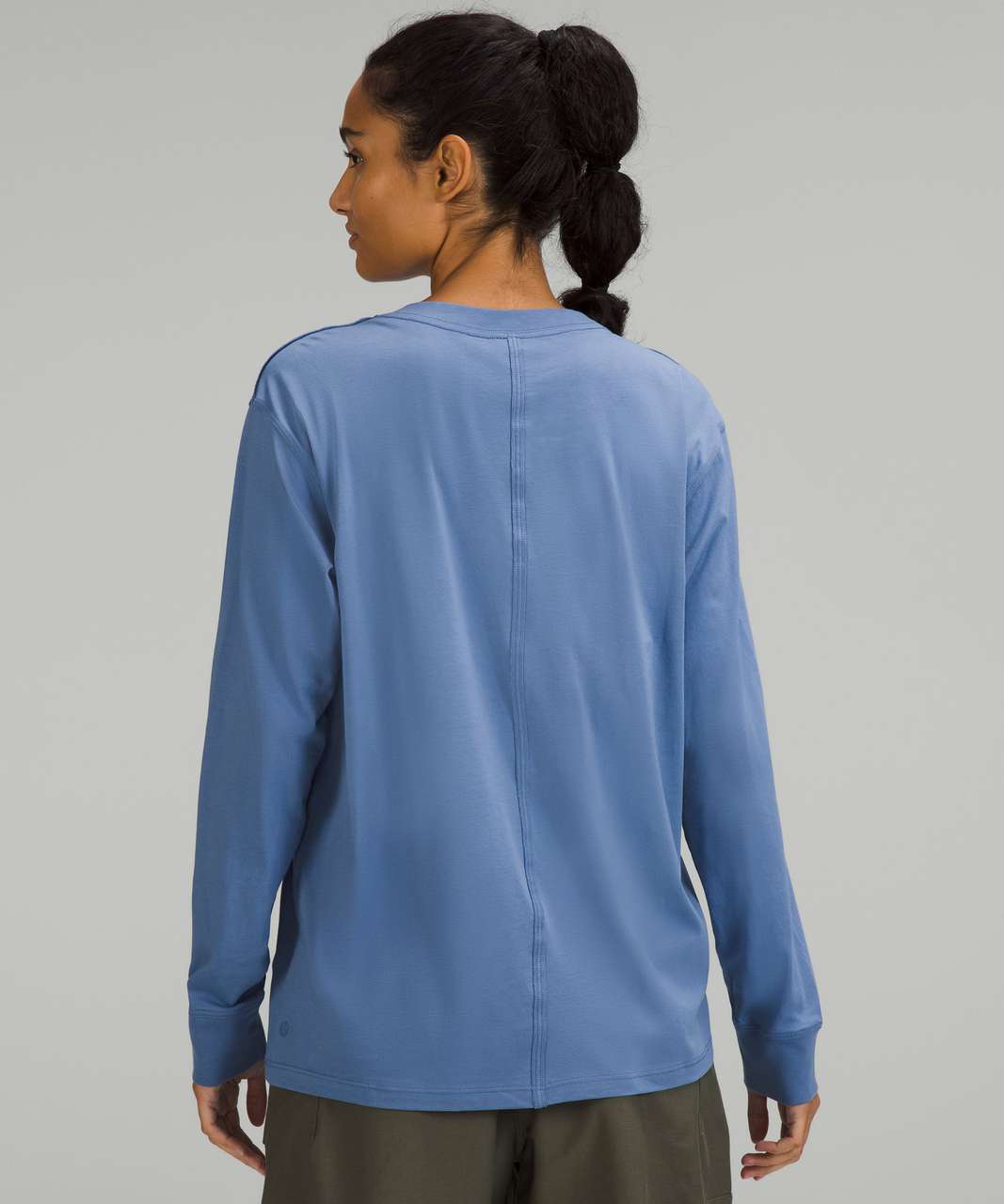 lululemon athletica All Yours Heavyweight Long-sleeve Shirt - Color Blue -  Size 12