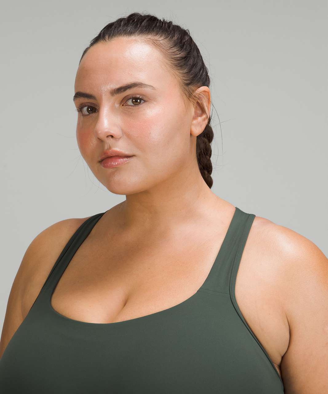 Lululemon All Powered Up Bra *Medium Support, A-G Cups - Smoked Spruce