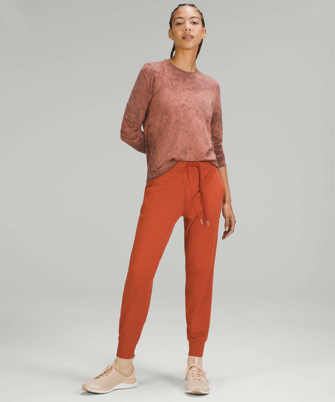 Lululemon Muscle Love Long Sleeve - Autumn Red - lulu fanatics