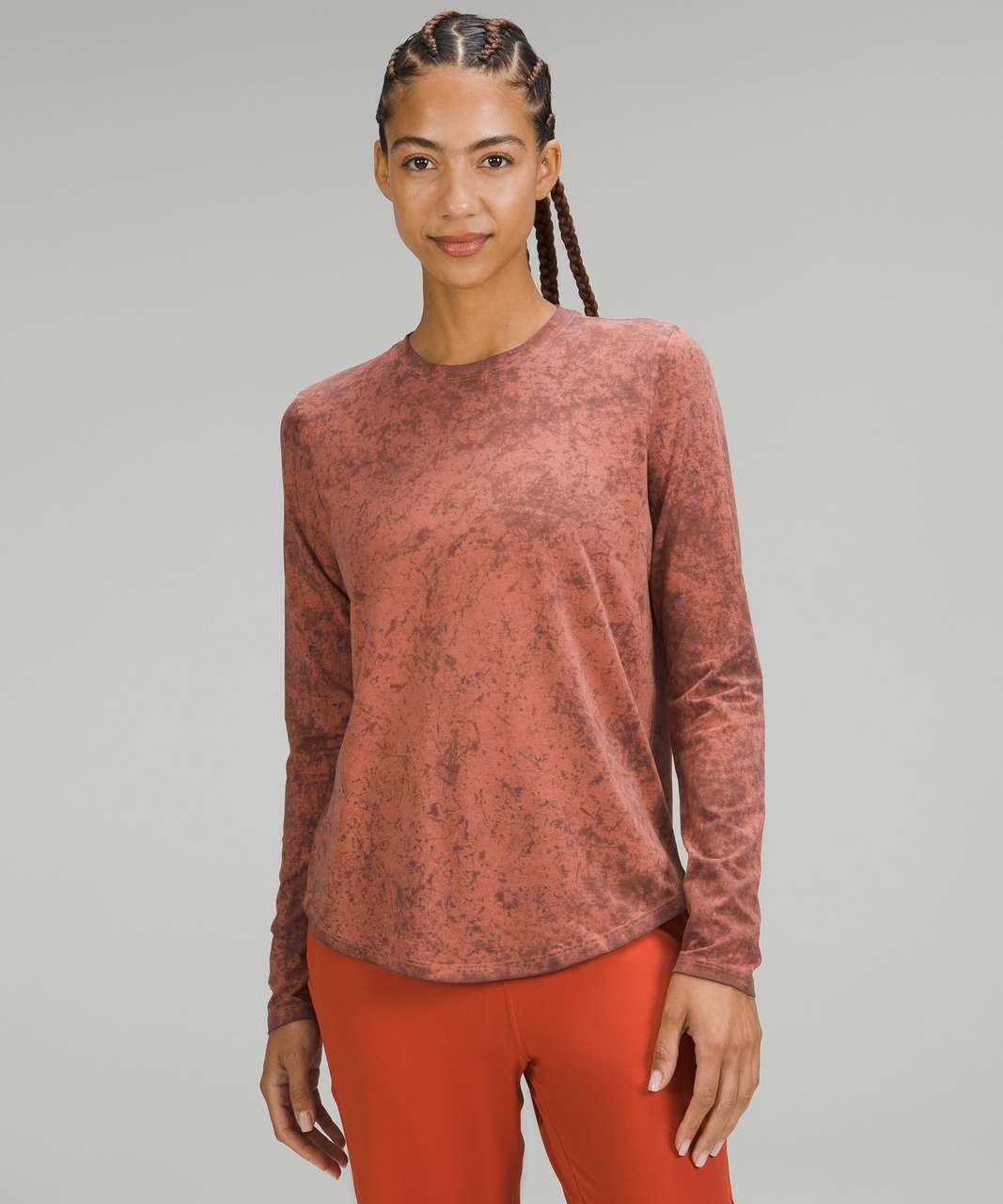 Lululemon Better Best Long Sleeve - Lunar Rock - lulu fanatics