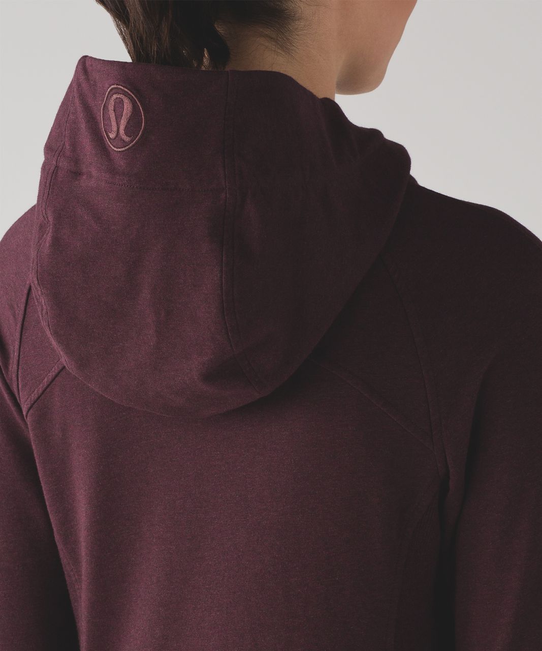 Lululemon Scuba Hoodie IV (Terry) - Heathered Bordeaux Drama