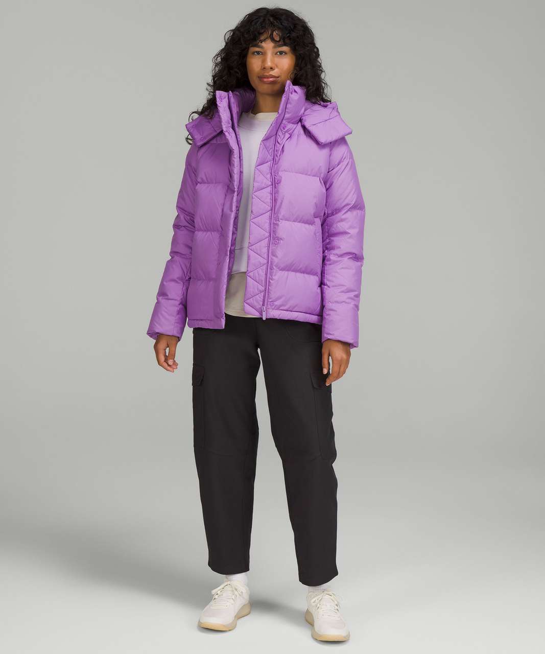 lululemon athletica Wunder Puff Jacket in Purple