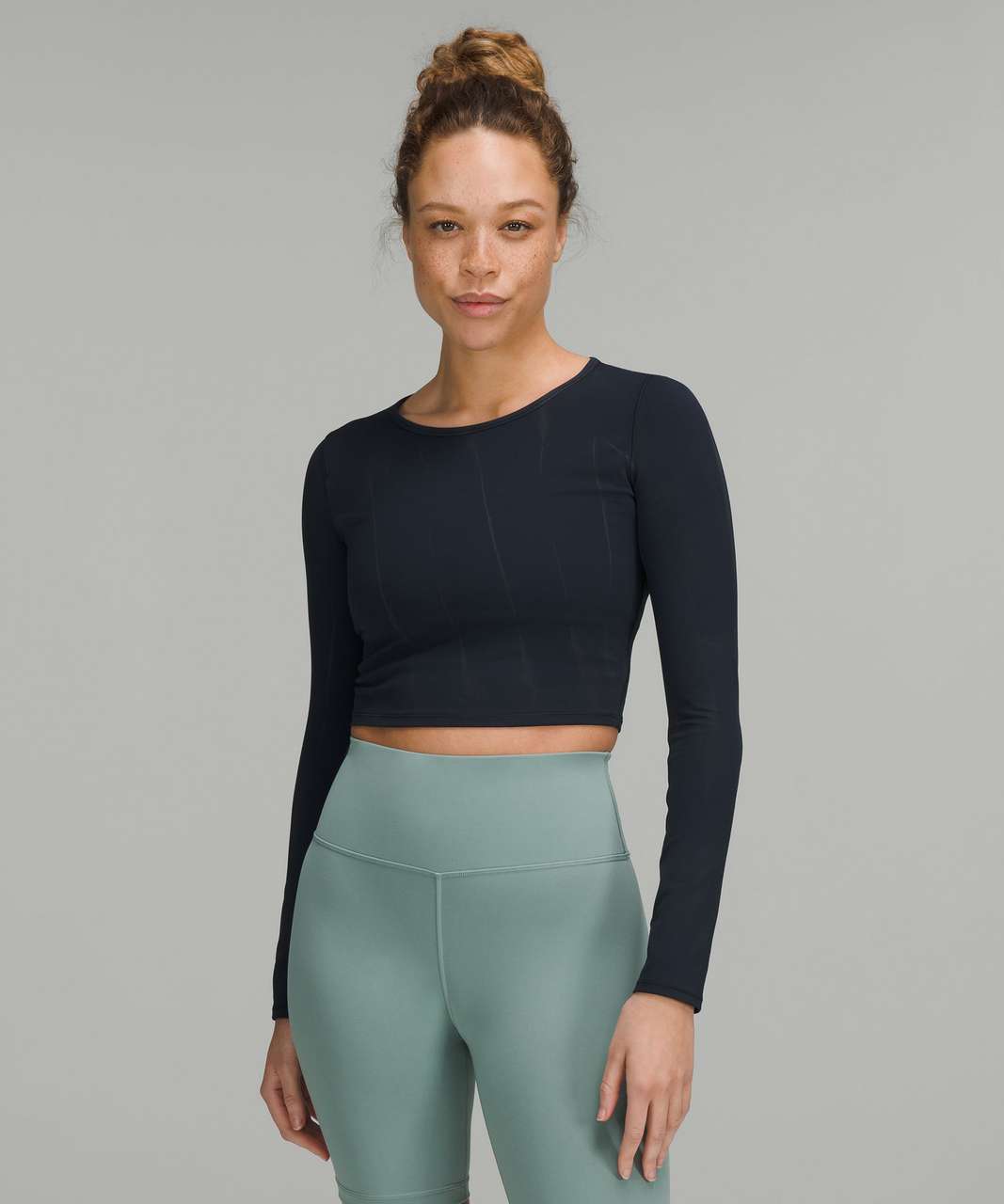 lululemon athletica, Tops, 22 Lululemon Wunder Train Cropped Long Sleeve Size  18