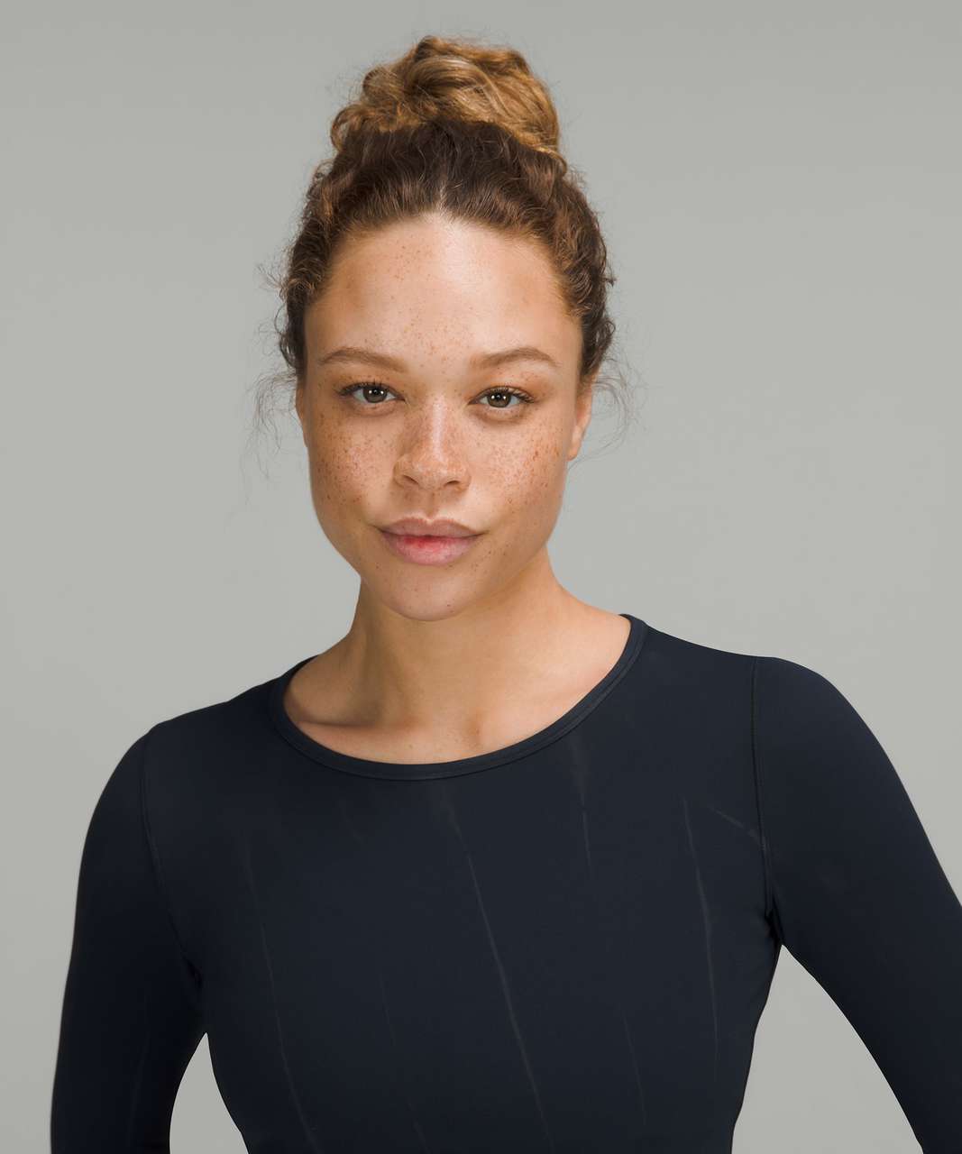 Lululemon Wunder Train Cropped Long Sleeve Shirt - Sun Bleached