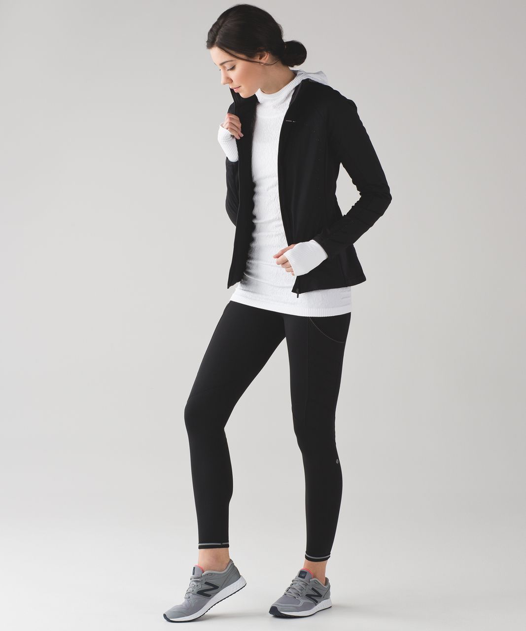 Lululemon Rest Less Hoodie - Heathered White - lulu fanatics